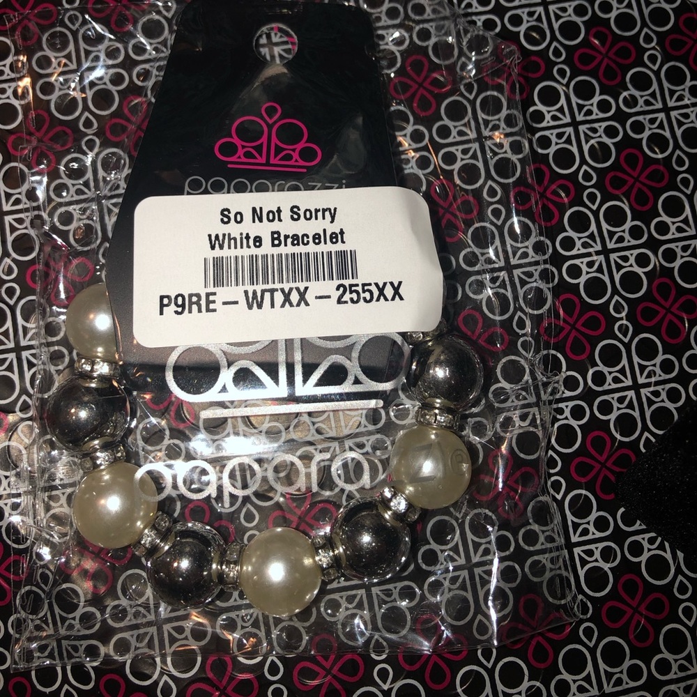 White bracelet